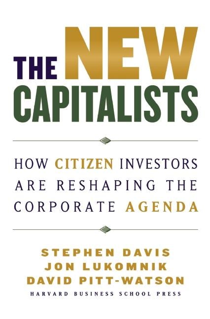Book cover image for The New Capitalists ISBN: 9781422155097
