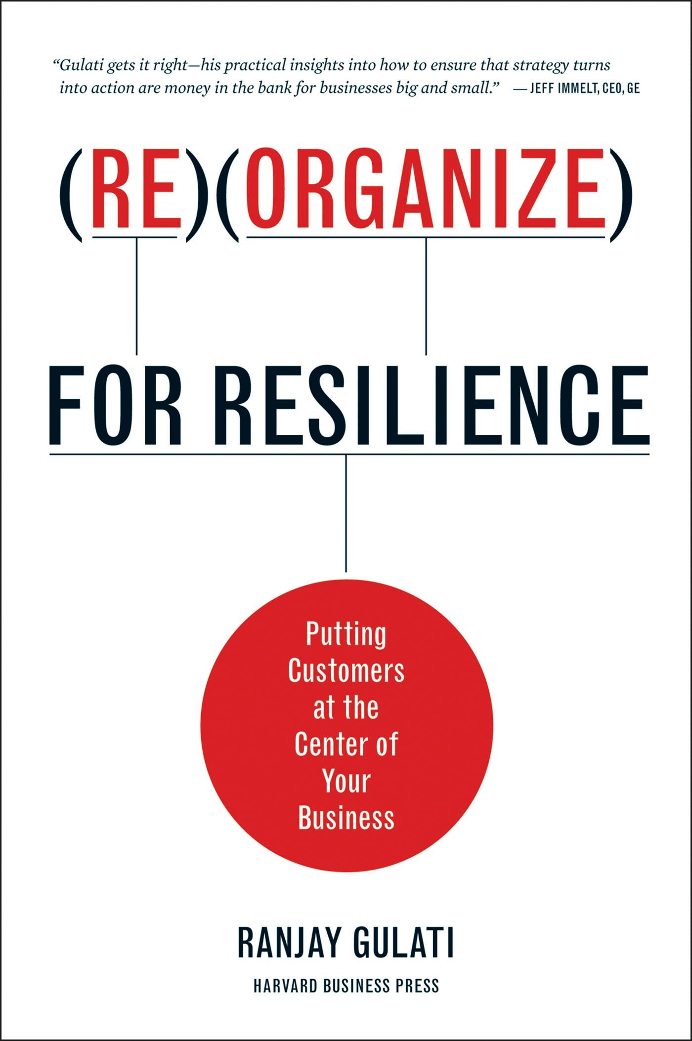 Book cover image for Reorganize for Resilience ISBN: 9781422156186