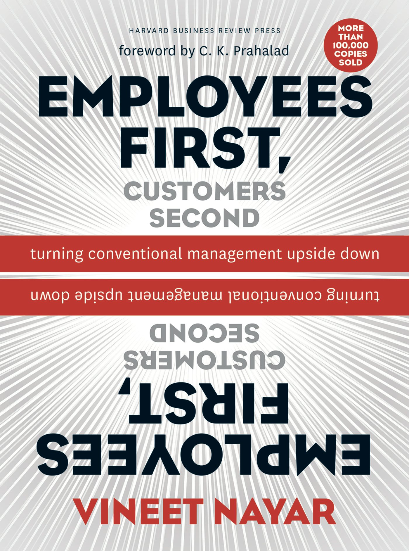 Book cover image for Employees First, Customers Second ISBN: 9781422159323