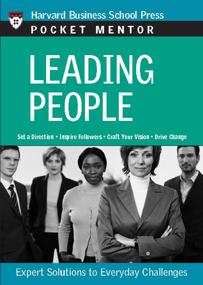 Book cover image for Leading People ISBN: 9781422163733