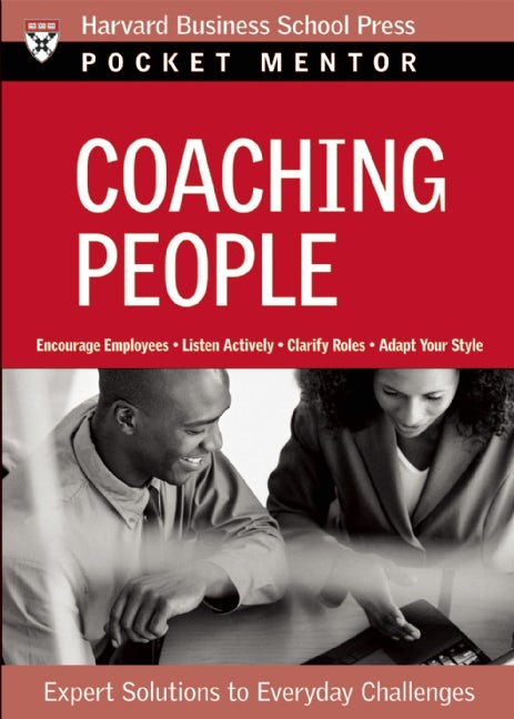 Book cover image for Coaching People ISBN: 9781422163740