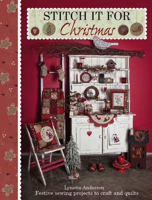 Book cover image for Stitch it for Christmas ISBN: 9781446302538