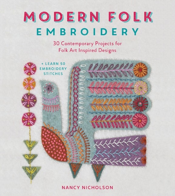 Book cover image for Modern Folk Embroidery ISBN: 9781446306291