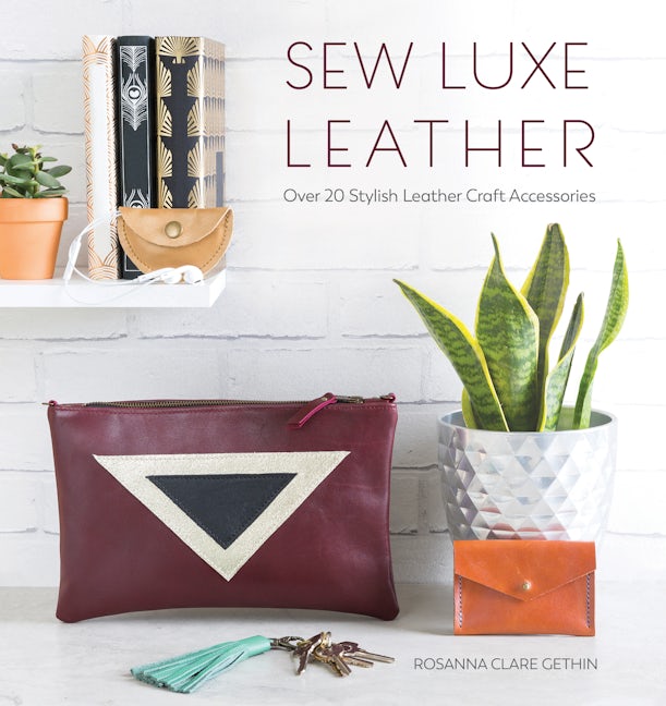 Book cover image for Sew Luxe Leather ISBN: 9781446306765