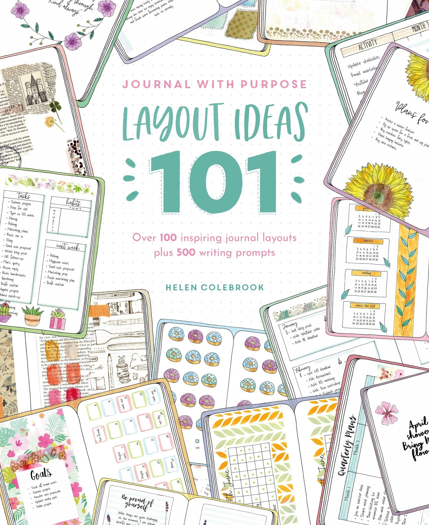 Book cover image for Journal With Purpose Layout Ideas 101 ISBN: 9781446308370