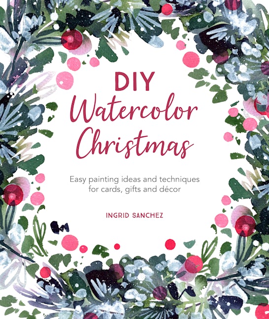 Book cover image for DIY Watercolor Christmas ISBN: 9781446308448