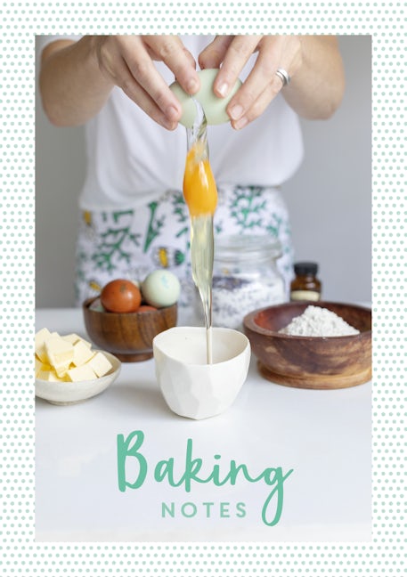 Book cover image for Baking Notes ISBN: 9781446308585