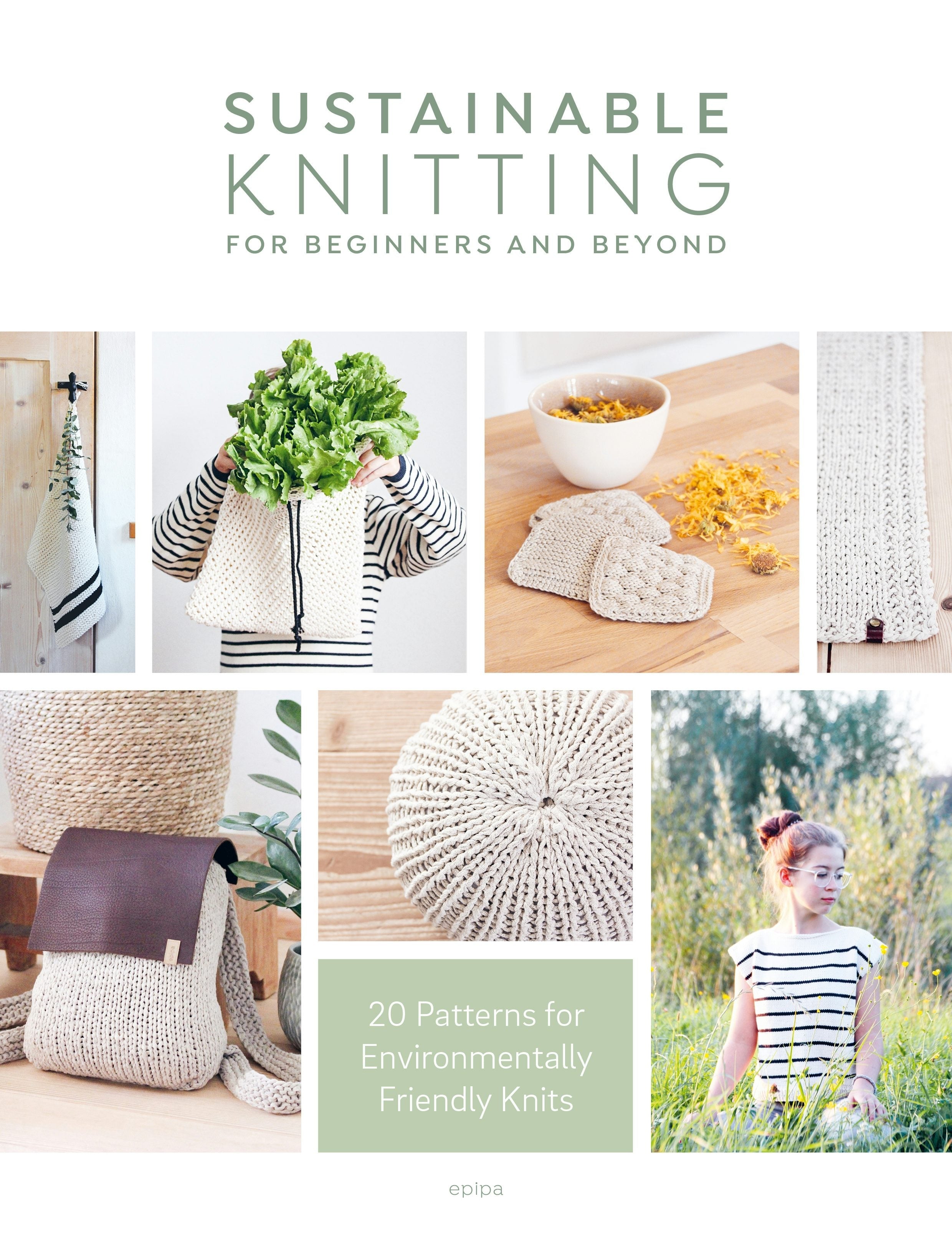 Book cover image for Sustainable Knitting For Beginners And Beyond ISBN: 9781446308813