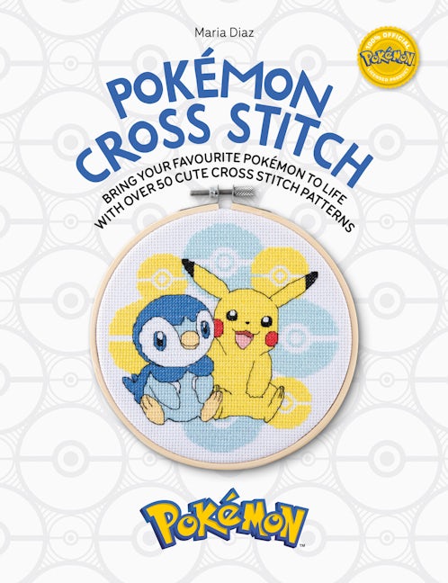 Book cover image for Pokémon Cross Stitch ISBN: 9781446309667