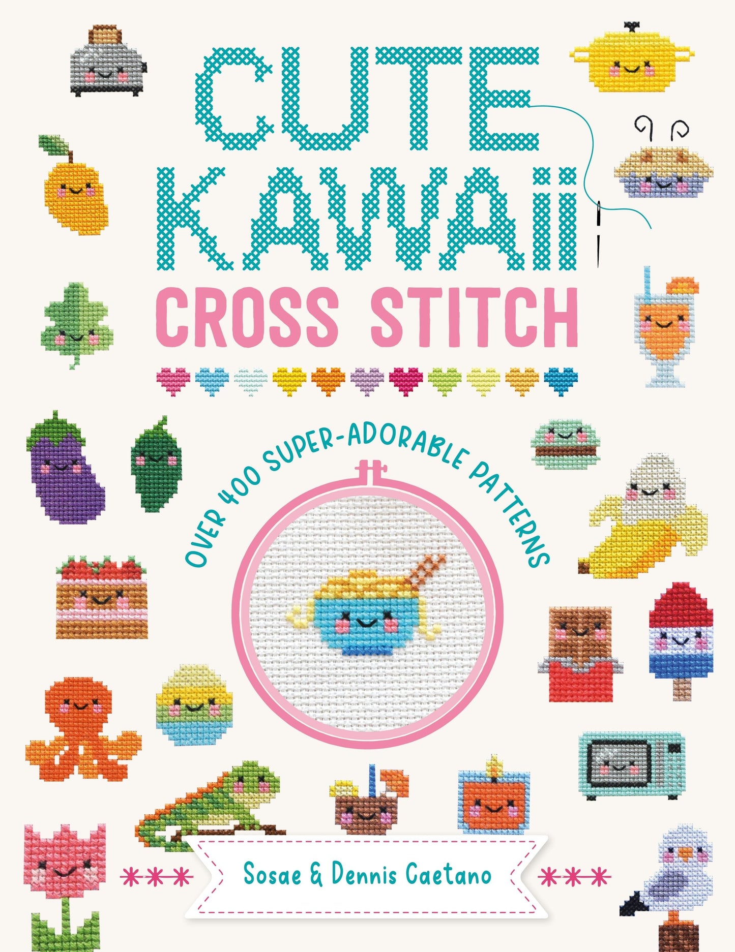 Book cover image for Cute Kawaii Cross Stitch ISBN: 9781446309988