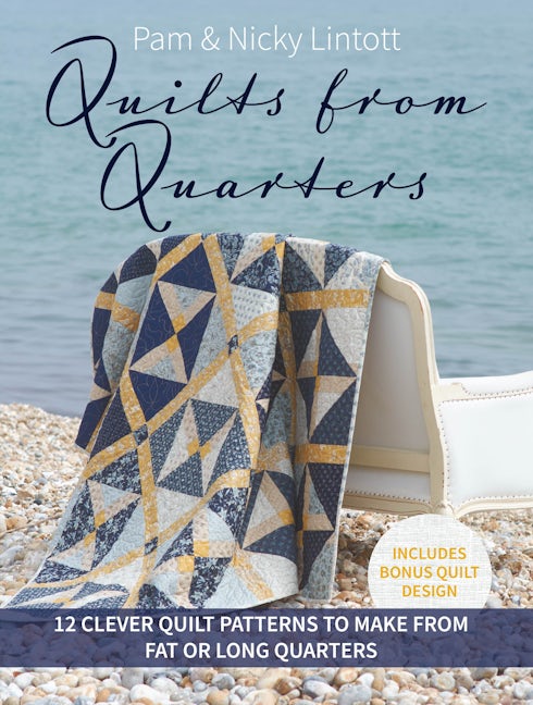 Book cover image for Quilts from Quarters ISBN: 9781446314081