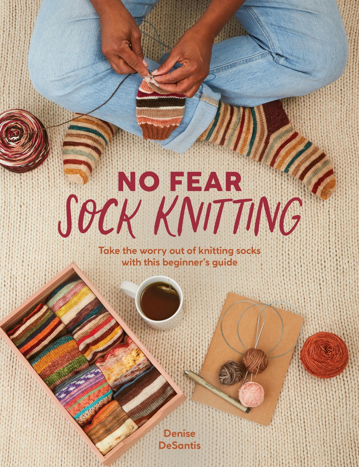 Book cover image for No Fear Sock Knitting ISBN: 9781446315231