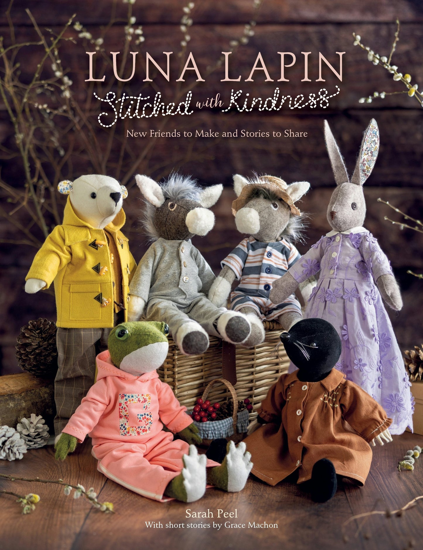 Book cover image for Luna Lapin Stitched With Kindness ISBN: 9781446316085