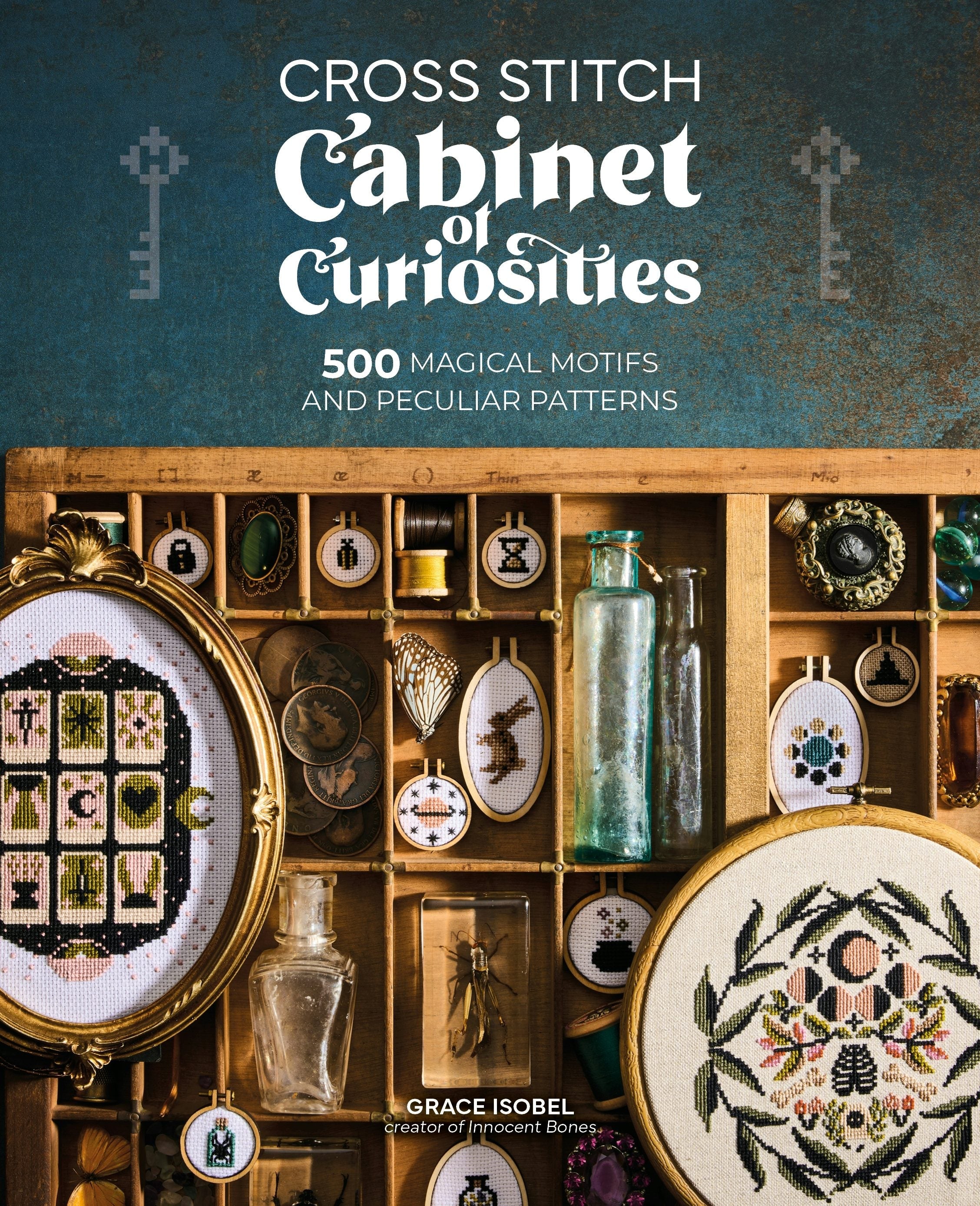 Book cover image for Cross Stitch Cabinet of Curiosities ISBN: 9781446316498