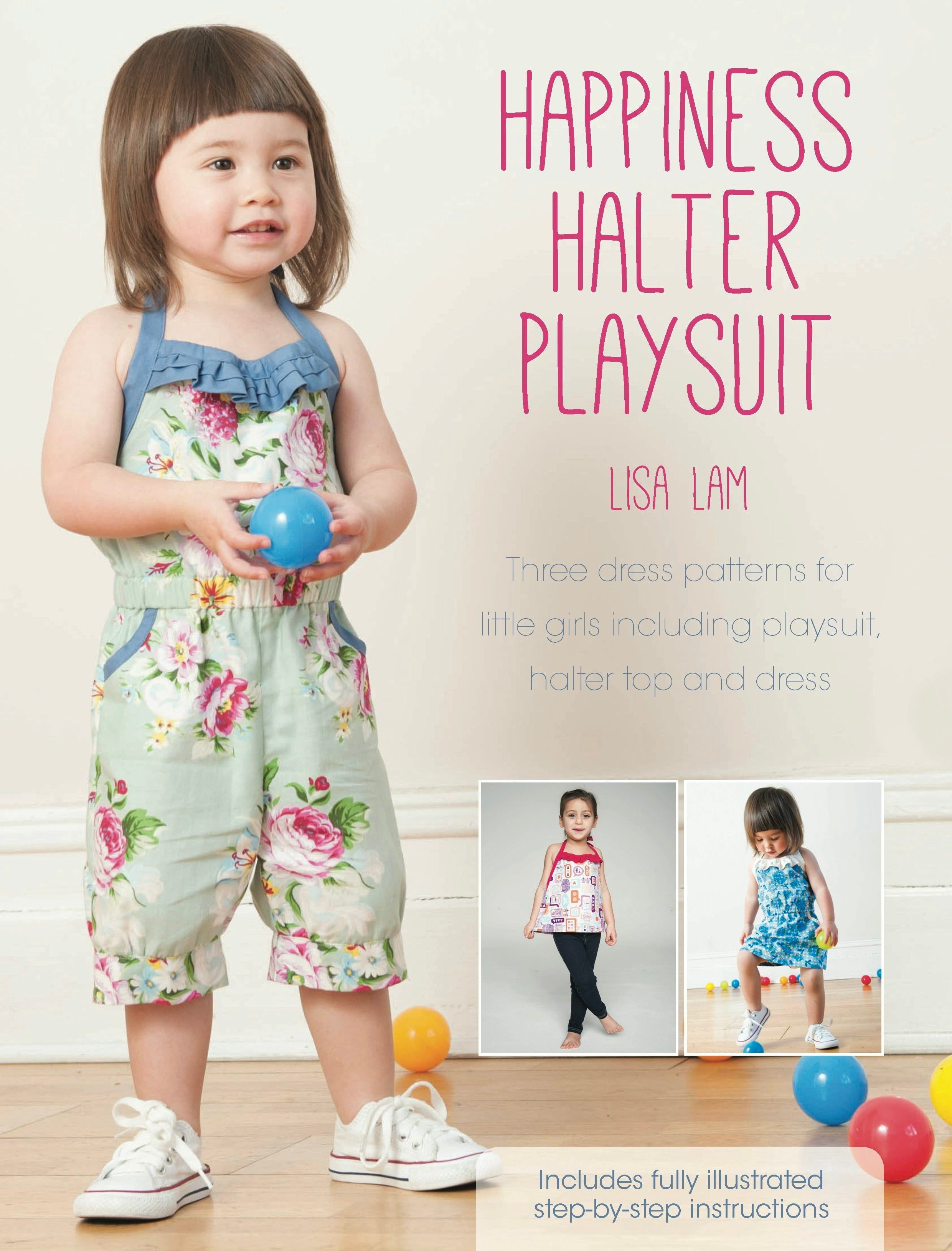 Book cover image for Happiness Halter Playsuit ISBN: 9781446365908