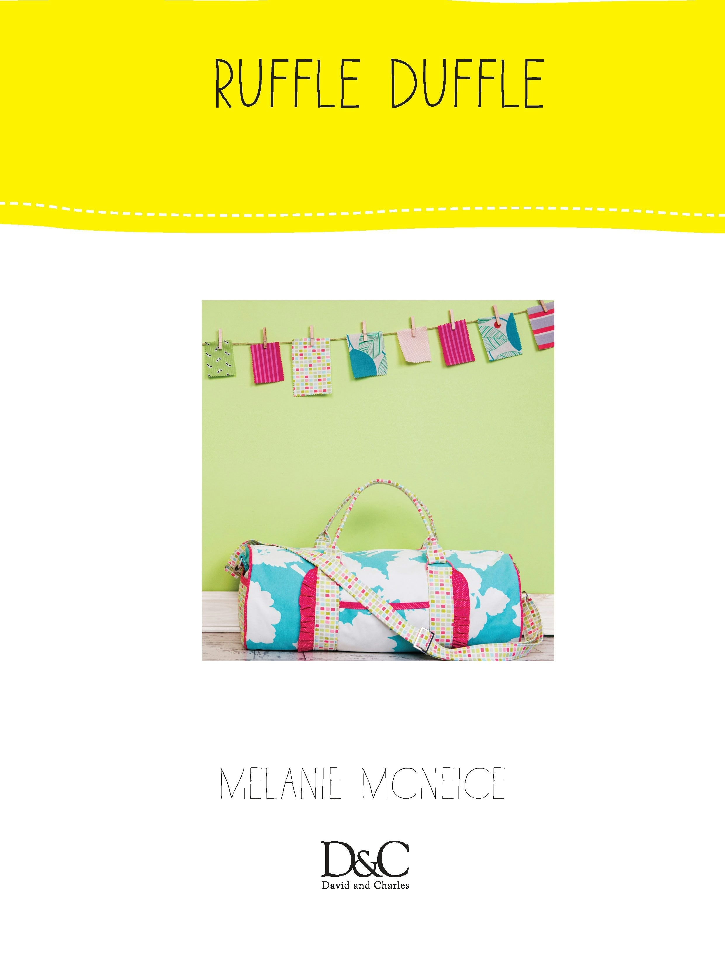 Book cover image for Sew Cute to Carry - Ruffle Duffle ISBN: 9781446368398