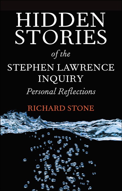 Book cover image for Hidden Stories of the Stephen Lawrence Inquiry ISBN: 9781447308485