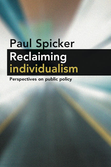 Book cover image for Reclaiming Individualism ISBN: 9781447309086