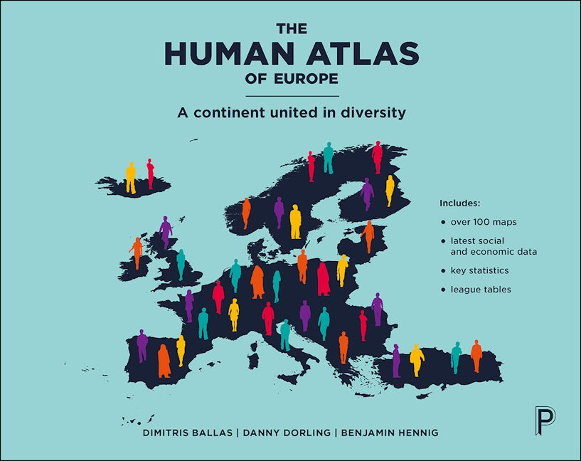 Book cover image for The Human Atlas of Europe ISBN: 9781447313540