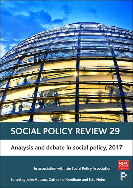Book cover image for Social Policy Review 29 ISBN: 9781447336211