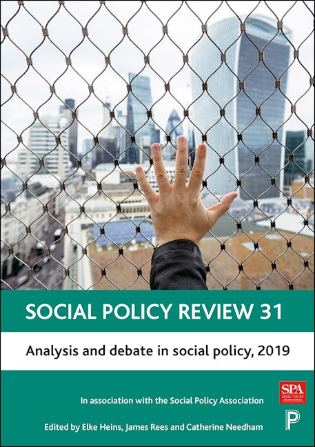 Book cover image for Social Policy Review 31 ISBN: 9781447343981