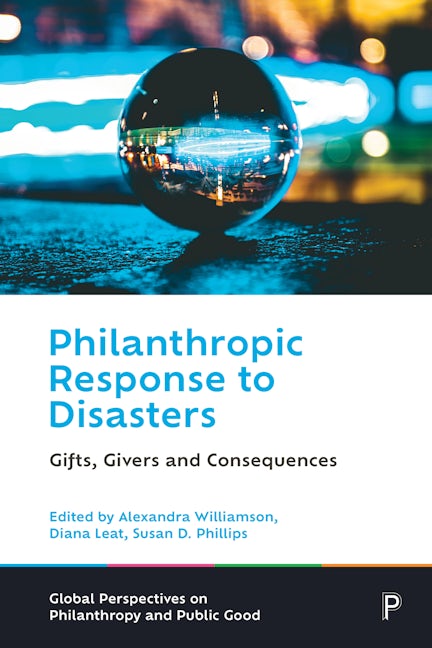 Book cover image for Philanthropic Response to Disasters ISBN: 9781447362531
