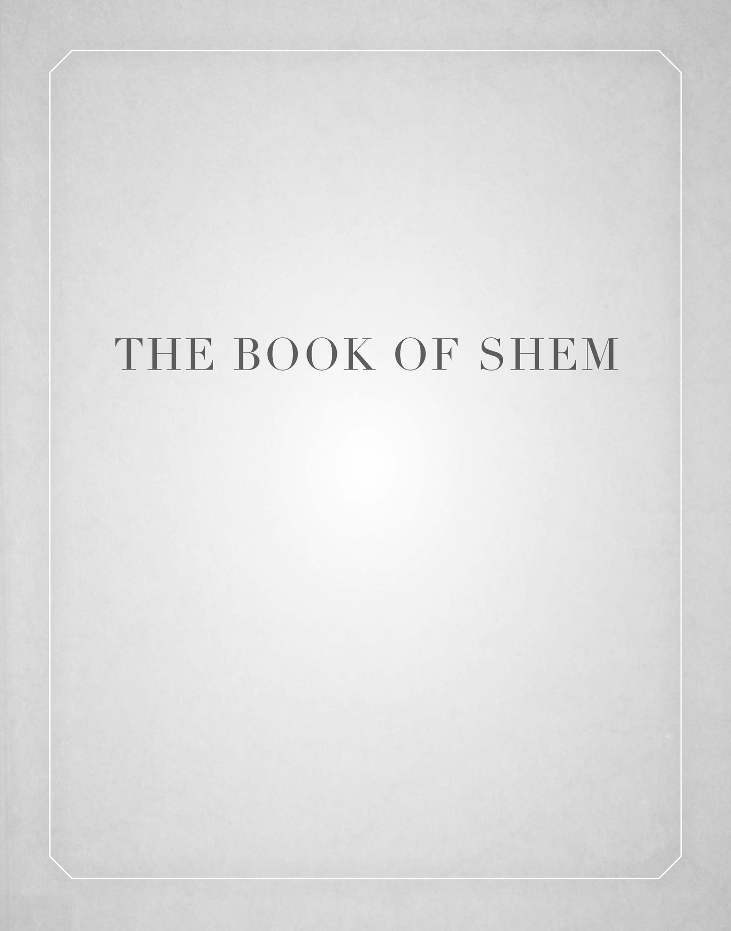 Book cover image for The Book of Shem ISBN: 9781503607347