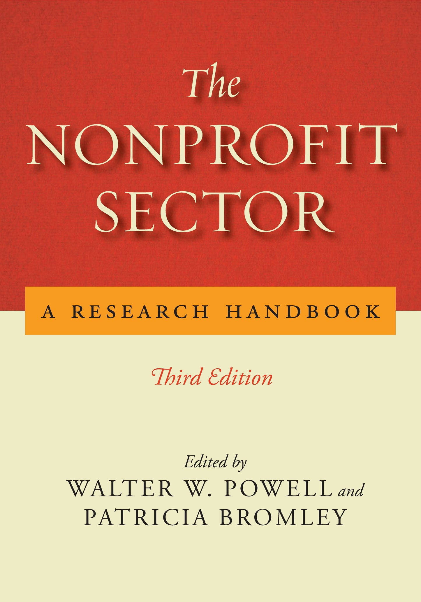 Book cover image for The Nonprofit Sector ISBN: 9781503608047