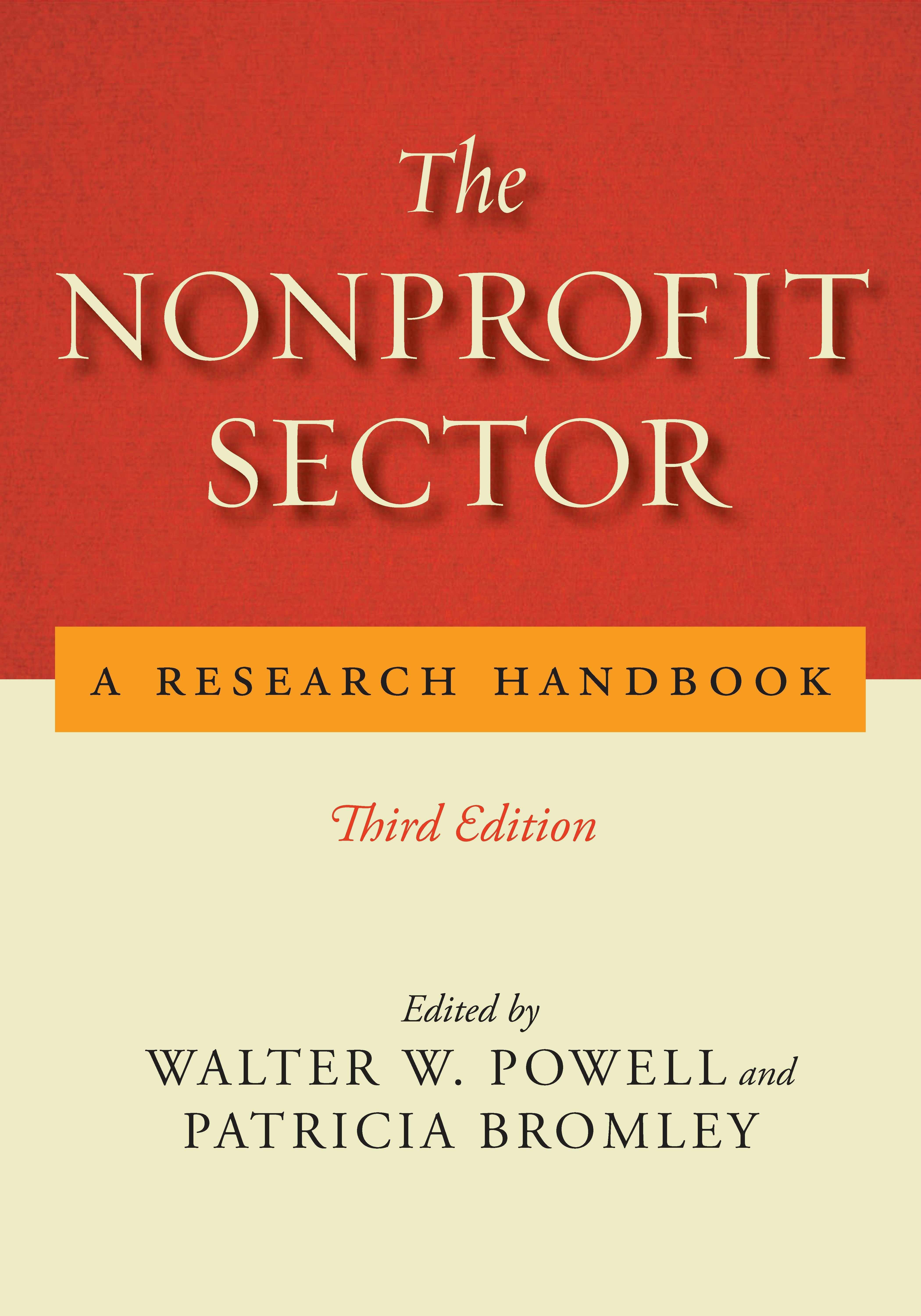 Book cover image for The Nonprofit Sector ISBN: 9781503608047