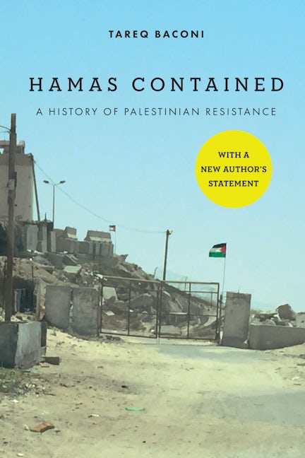 Book cover image for Hamas Contained ISBN: 9781503632622
