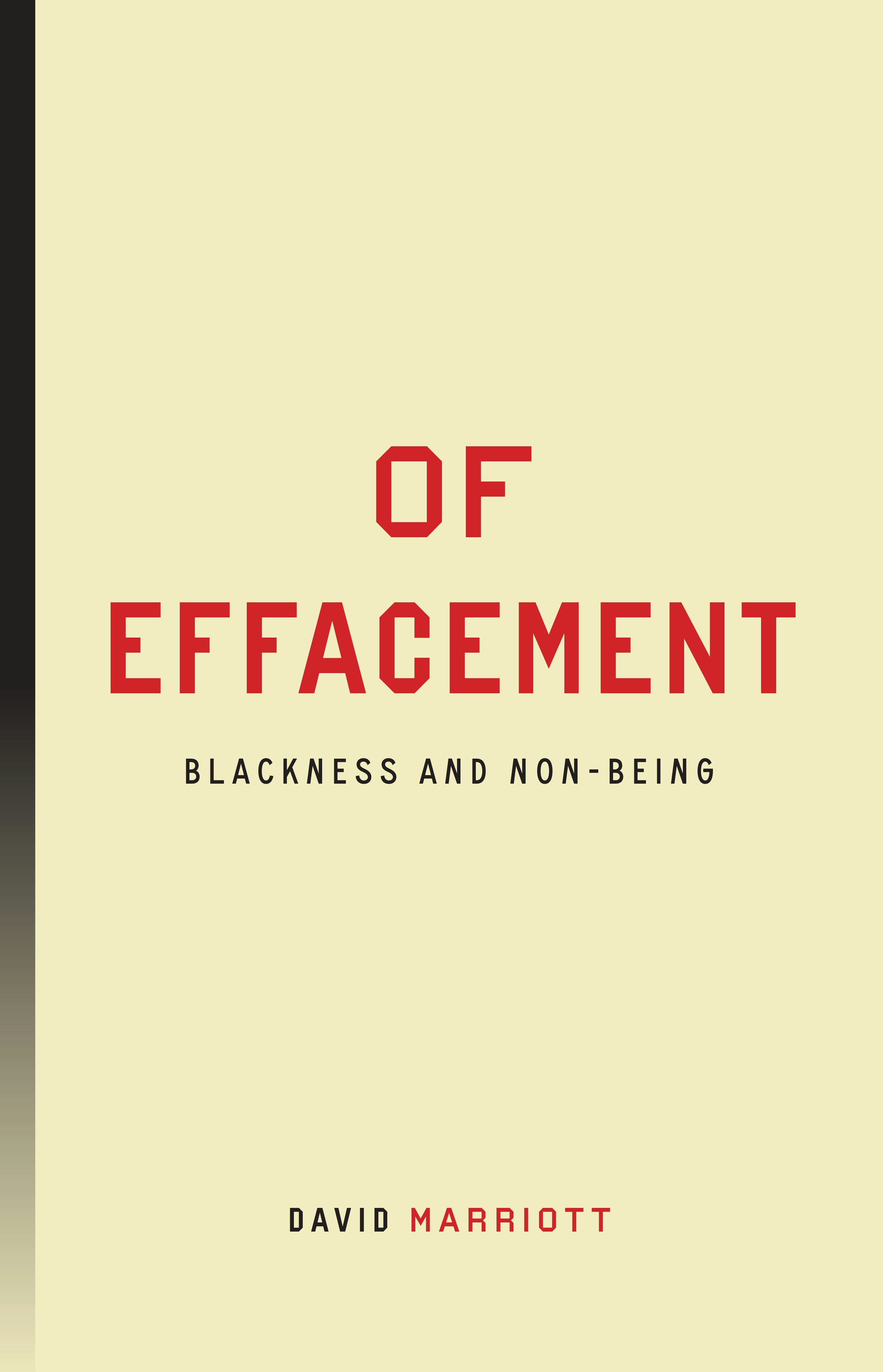 Book cover image for Of Effacement ISBN: 9781503637252