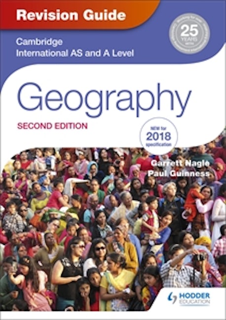 Book cover image for Cambridge International AS/A Level Geography Revision Guide 2nd edition ISBN: 9781510418387
