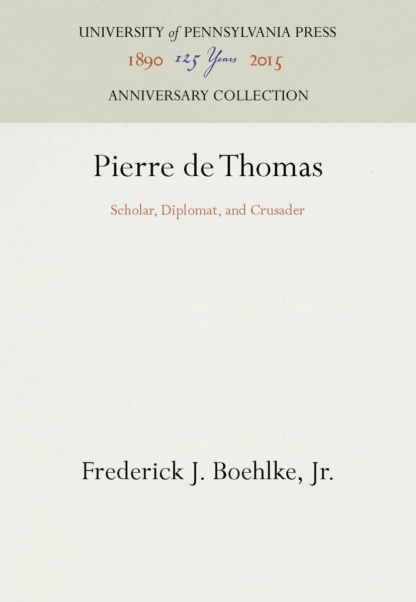 Book cover image for Pierre de Thomas ISBN: 9781512800425