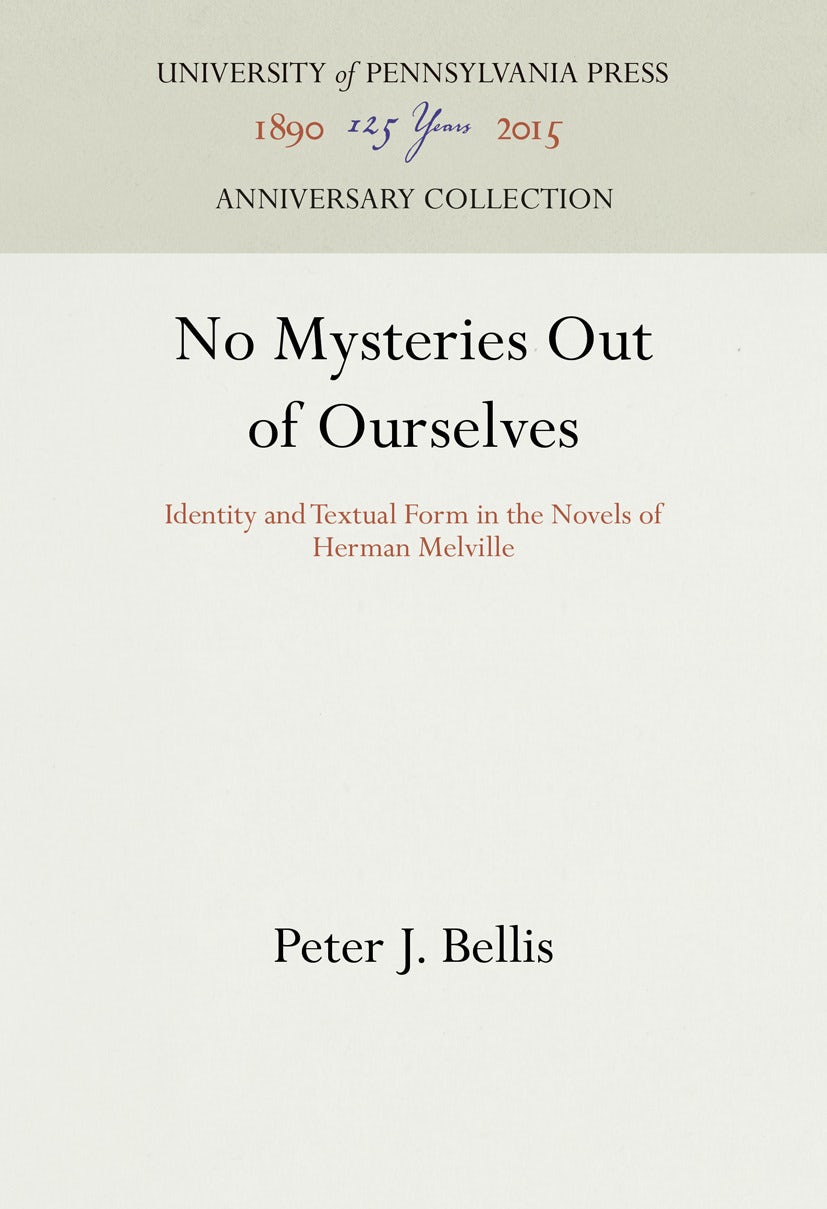 Book cover image for No Mysteries Out of Ourselves ISBN: 9781512800593