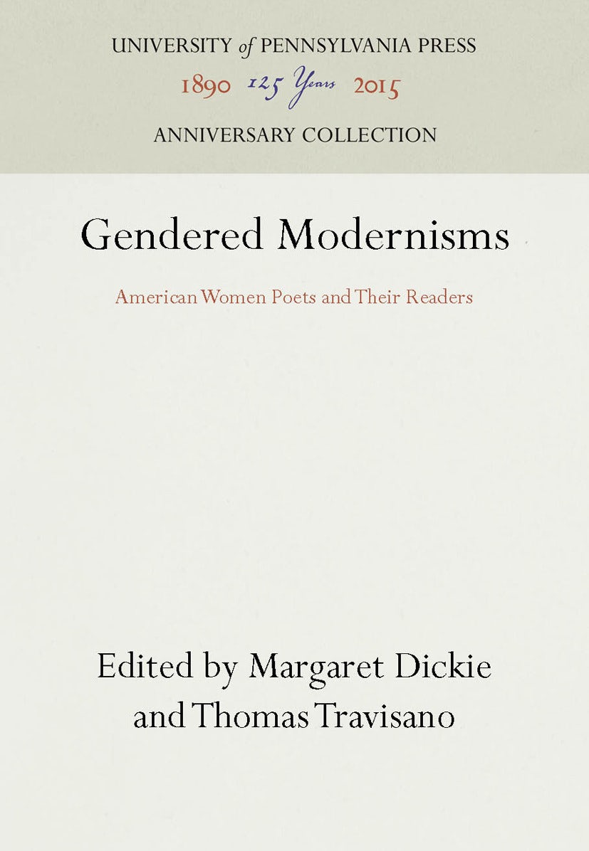Book cover image for Gendered Modernisms ISBN: 9781512801668