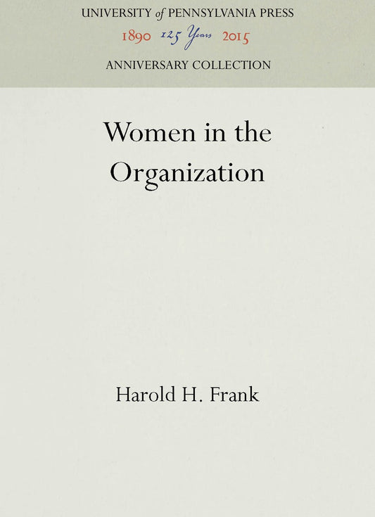 Women in the Organization