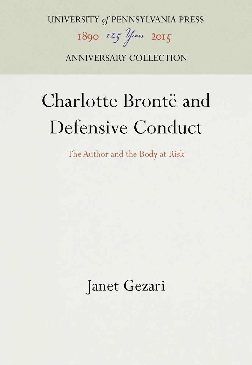 Book cover image for Charlotte Brontë and Defensive Conduct ISBN: 9781512802269