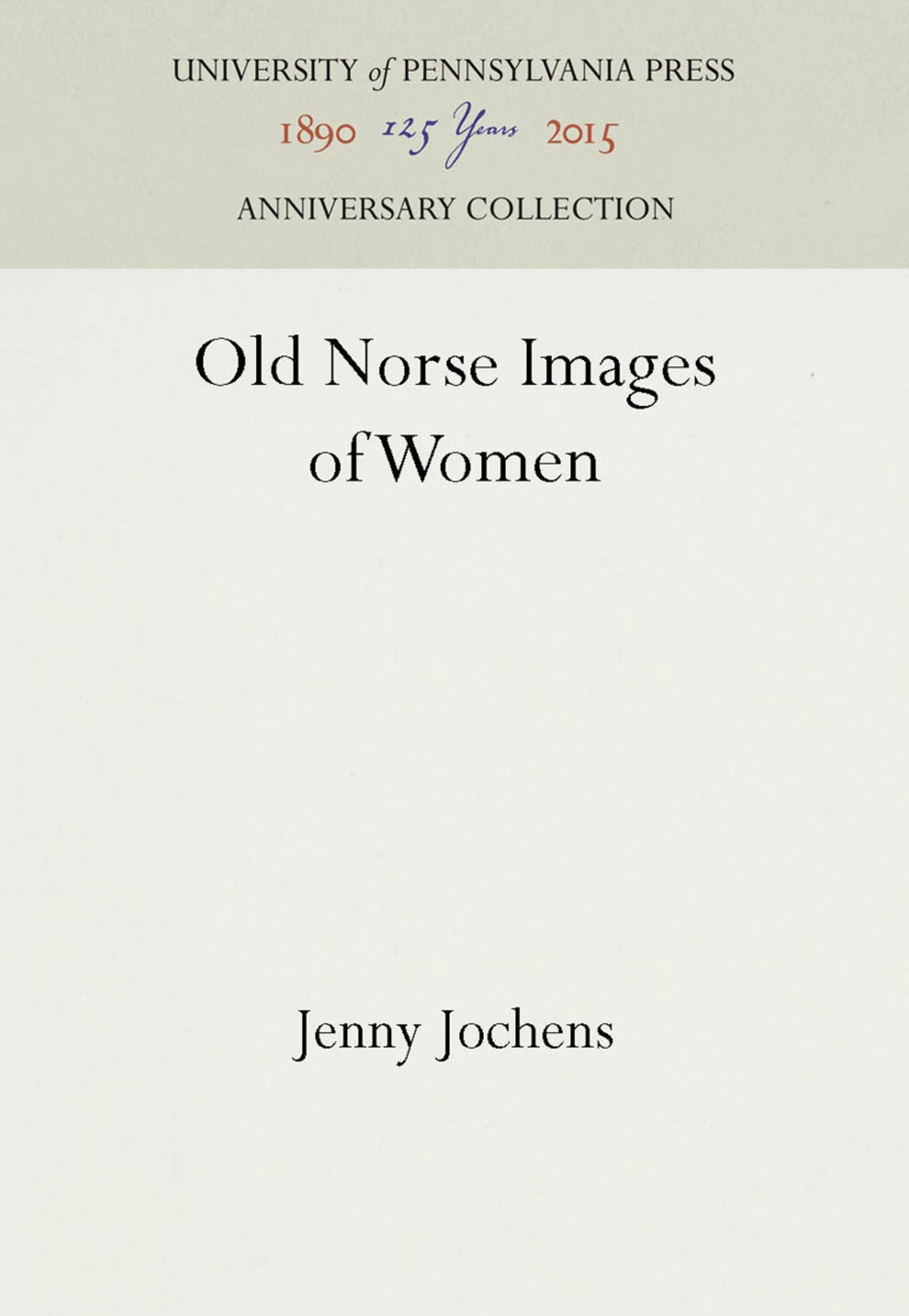 Cover image for Old Norse Images of Women ISBN 9781512802818