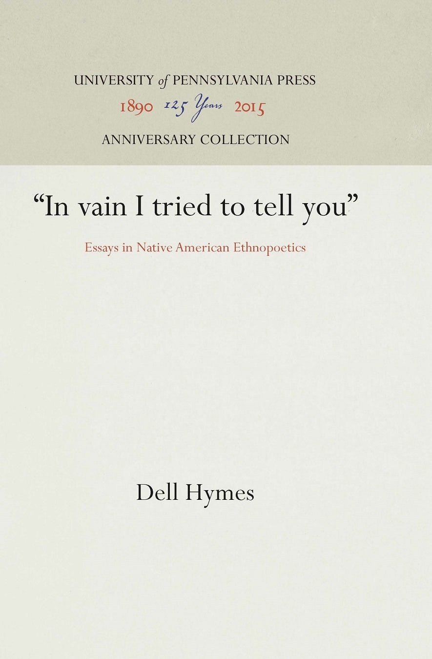 Book cover image for "In vain I tried to tell you" ISBN: 9781512802917