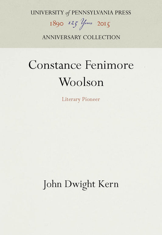 Constance Fenimore Woolson