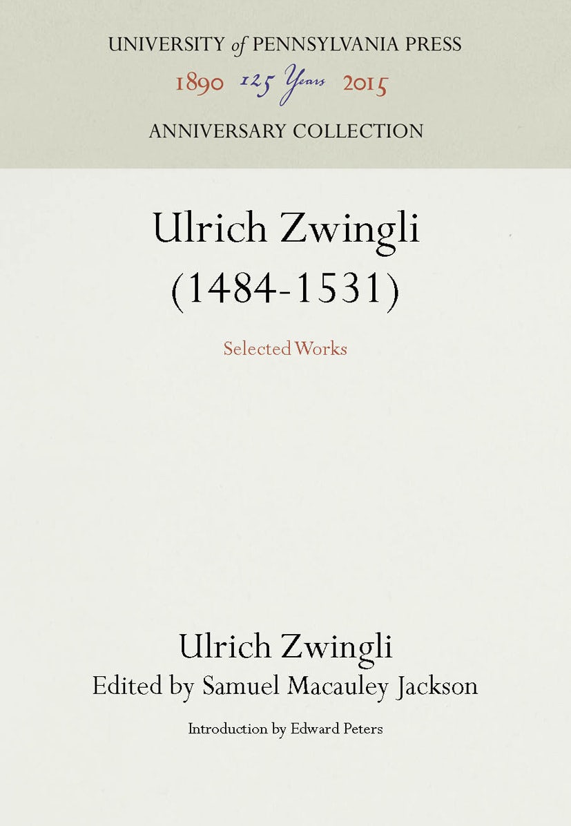 Book cover image for Ulrich Zwingli (1484-1531) ISBN: 9781512803464