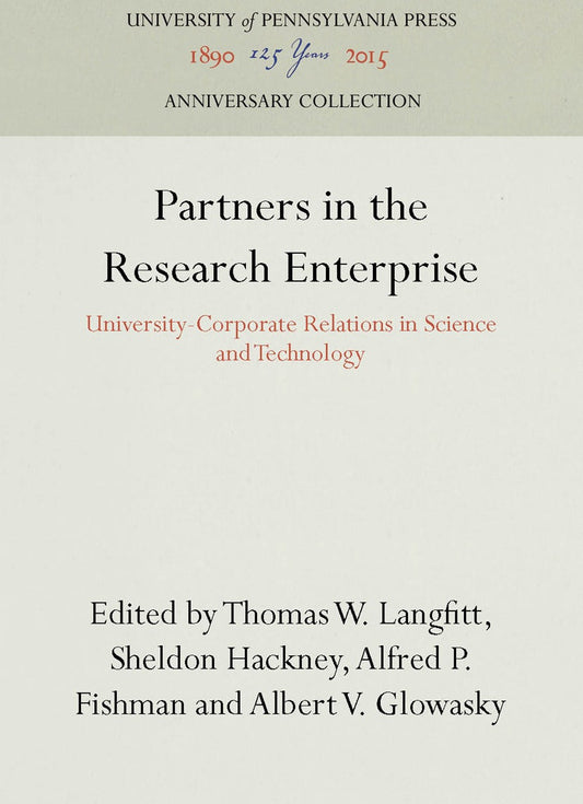 Partners in the Research Enterprise