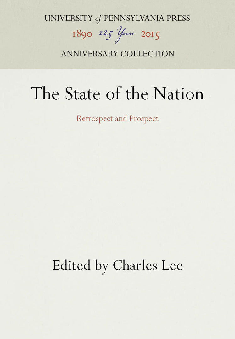 Cover image for The State of the Nation ISBN 9781512803969