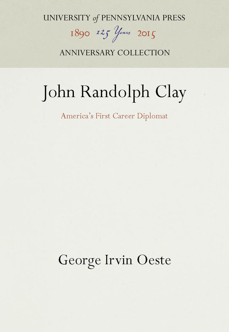 Cover image for John Randolph Clay ISBN 9781512805154