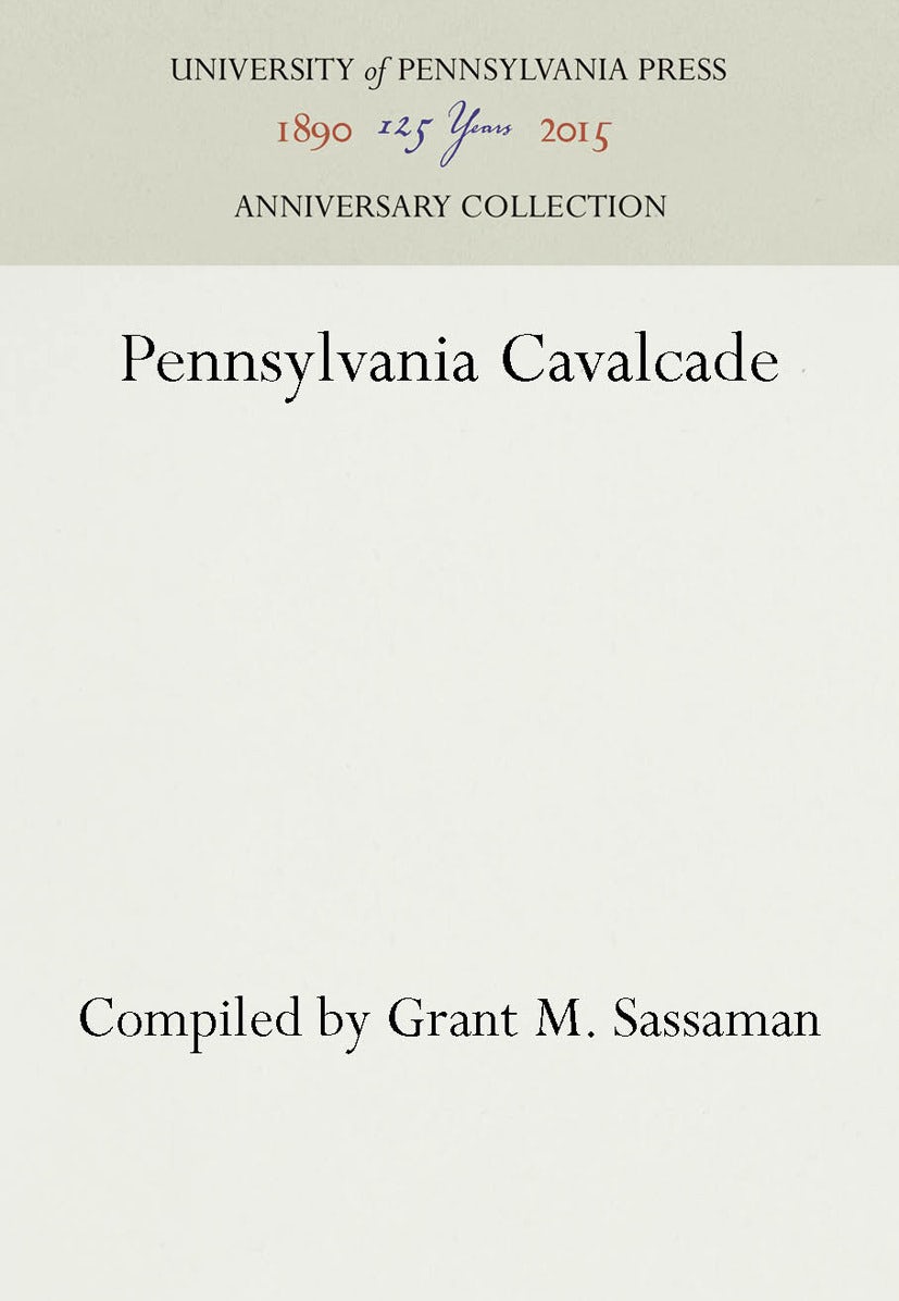Book cover image for Pennsylvania Cavalcade ISBN: 9781512805307