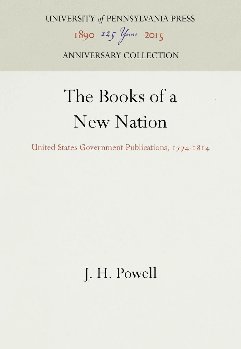 Book cover image for The Books of a New Nation ISBN: 9781512805833