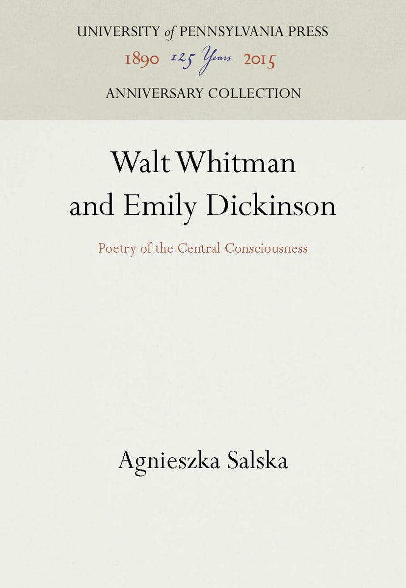 Book cover image for Walt Whitman and Emily Dickinson ISBN: 9781512806144
