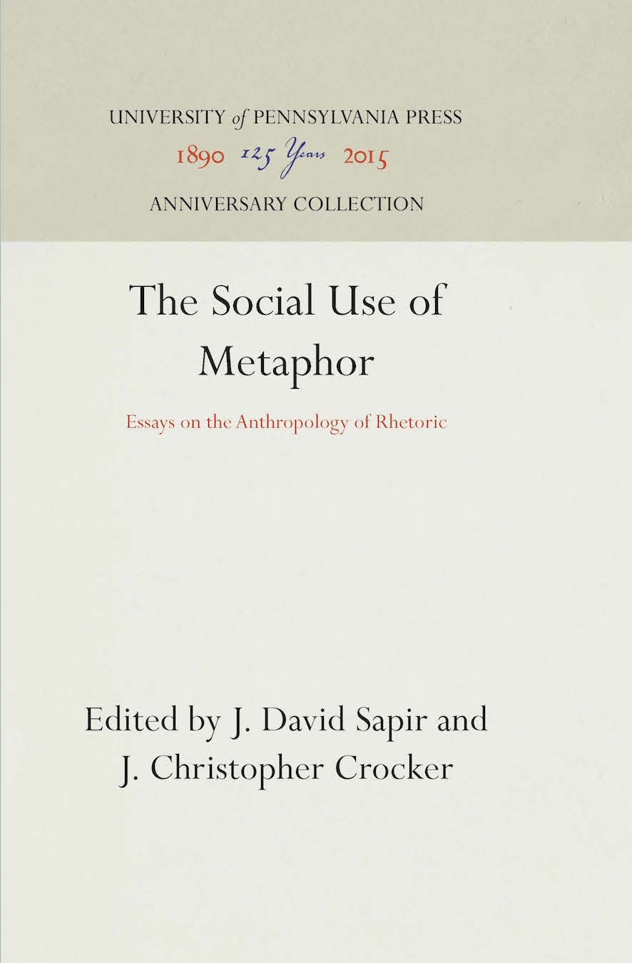 Book cover image for The Social Use of Metaphor ISBN: 9781512806632