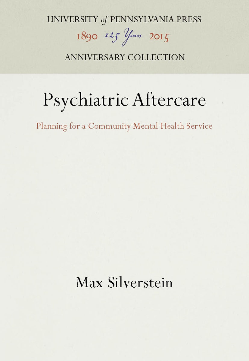 Book cover image for Psychiatric Aftercare ISBN: 9781512807059