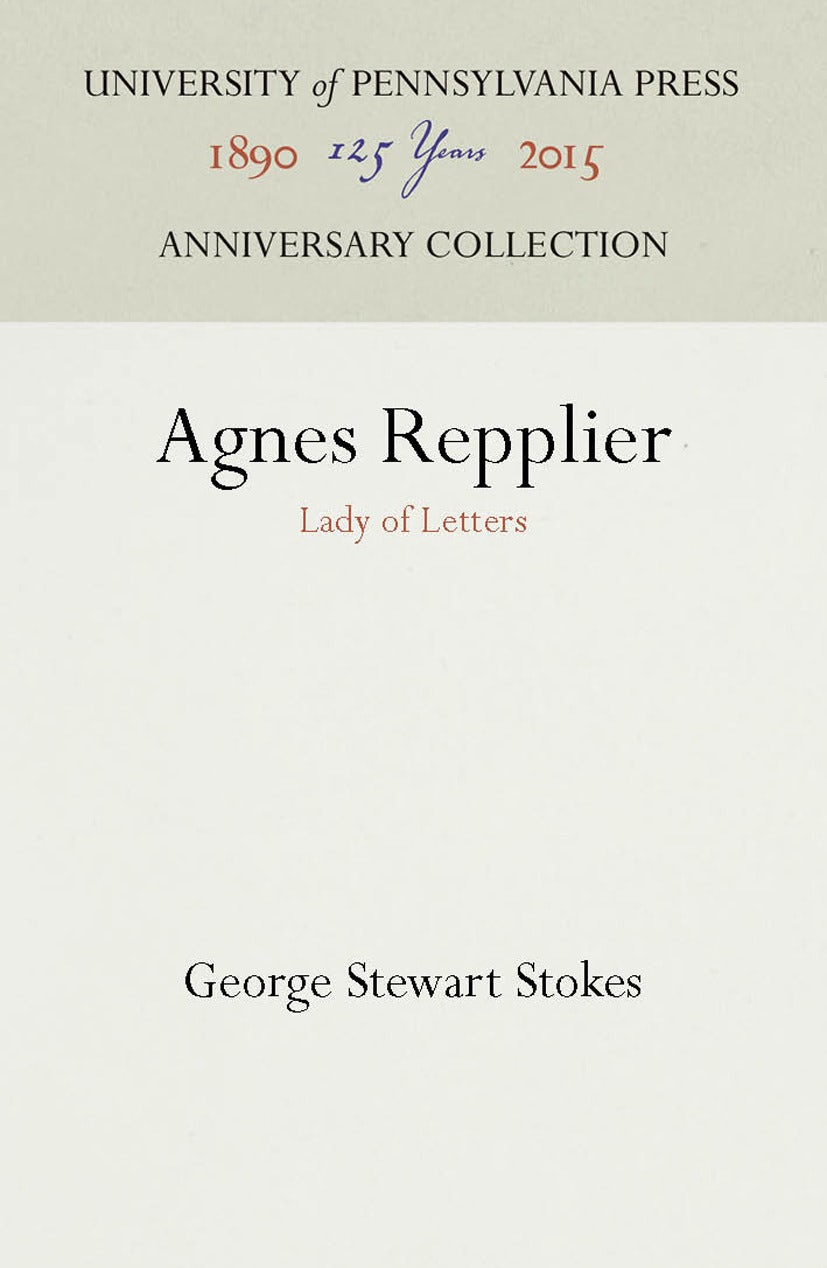 Book cover image for Agnes Repplier ISBN: 9781512807356